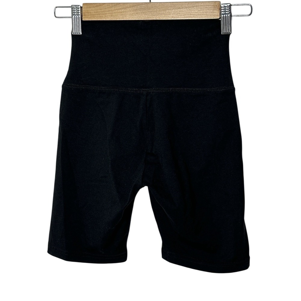 Offline By Aerie Bike Short Women XS Black High Rise Goals‎ Athleisure Workout